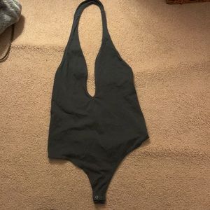 Express halter bodysuit